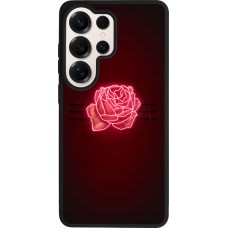 Coque Samsung Galaxy S26 Ultra - Silicone rigide noir Spring 23 neon rose