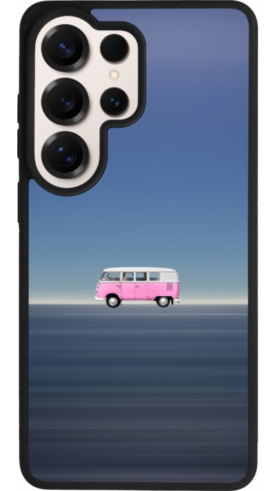 Coque Samsung Galaxy S26 Ultra - Silicone rigide noir Spring 23 pink bus