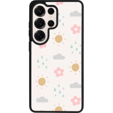 Coque Samsung Galaxy S26 Ultra - Silicone rigide noir Spring 23 weather