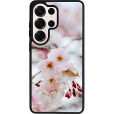 Coque Samsung Galaxy S26 Ultra - Silicone rigide noir Cherry tree 2026