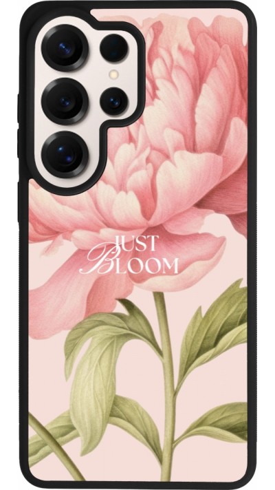 Coque Samsung Galaxy S26 Ultra - Silicone rigide noir Just Bloom 2026