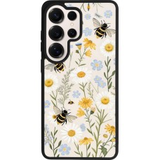 Coque Samsung Galaxy S26 Ultra - Silicone rigide noir Pattern bees 2026