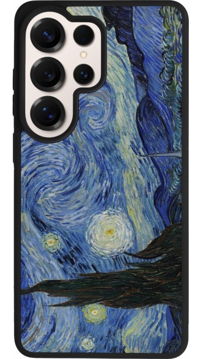 Coque Samsung Galaxy S26 Ultra - Silicone rigide noir Tableau art - La Nuit étoilée - Van Gogh
