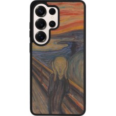 Coque Samsung Galaxy S26 Ultra - Silicone rigide noir Tableau art - Le Cri - Edvard Munch