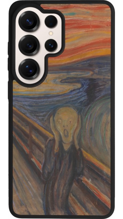 Coque Samsung Galaxy S26 Ultra - Silicone rigide noir Tableau art - Le Cri - Edvard Munch