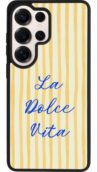 Coque Samsung Galaxy S26 Ultra - Silicone rigide noir The good life 2026