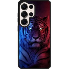 Coque Samsung Galaxy S26 Ultra - Silicone rigide noir Tiger Blue Red