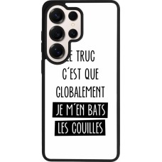 Coque Samsung Galaxy S26 Ultra - Silicone rigide noir Le truc globalement bats les couilles