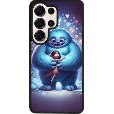 Coque Samsung Galaxy S26 Ultra - Silicone rigide noir Valentine 2024 Fluffy Love