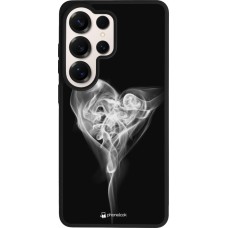 Coque Samsung Galaxy S26 Ultra - Silicone rigide noir Valentine 2022 Black Smoke