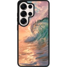 Samsung Galaxy S26 Ultra Case Hülle - Silikon schwarz Wave Sunset