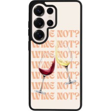 Samsung Galaxy S26 Ultra Case Hülle - Silikon schwarz Wine not