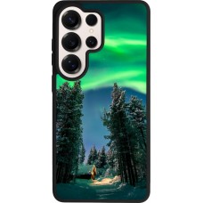 Samsung Galaxy S26 Ultra Case Hülle - Silikon schwarz Winter 22 Northern Lights