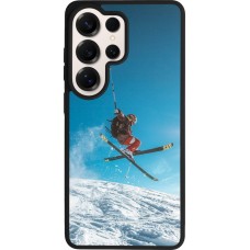 Samsung Galaxy S26 Ultra Case Hülle - Silikon schwarz Winter 22 Ski Jump