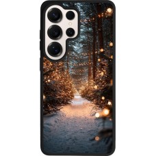 Samsung Galaxy S26 Ultra Case Hülle - Silikon schwarz Winter 25 Winter snowy road