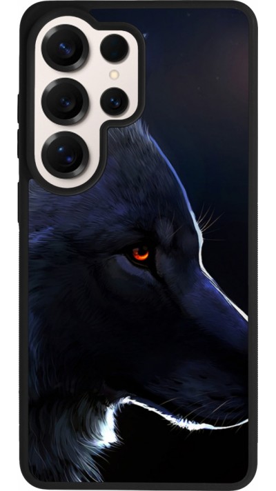 Samsung Galaxy S26 Ultra Case Hülle - Silikon schwarz Wolf Shape