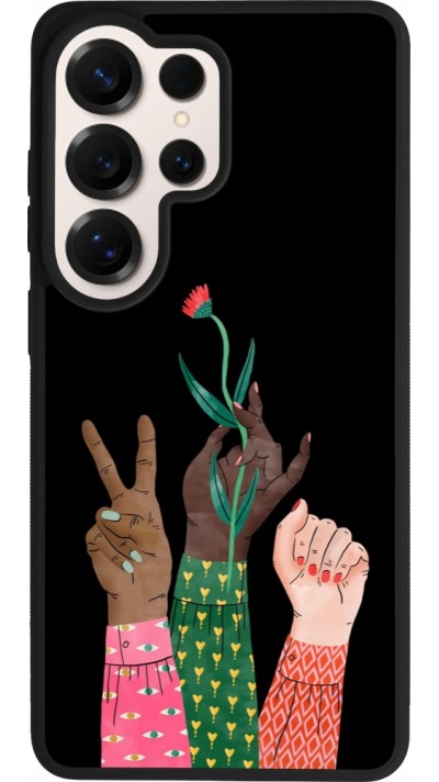 Coque Samsung Galaxy S26 Ultra - Silicone rigide noir Womens day 2026 2