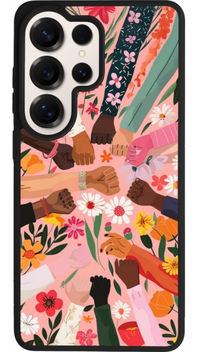 Coque Samsung Galaxy S26 Ultra - Silicone rigide noir Womens day 2026 8