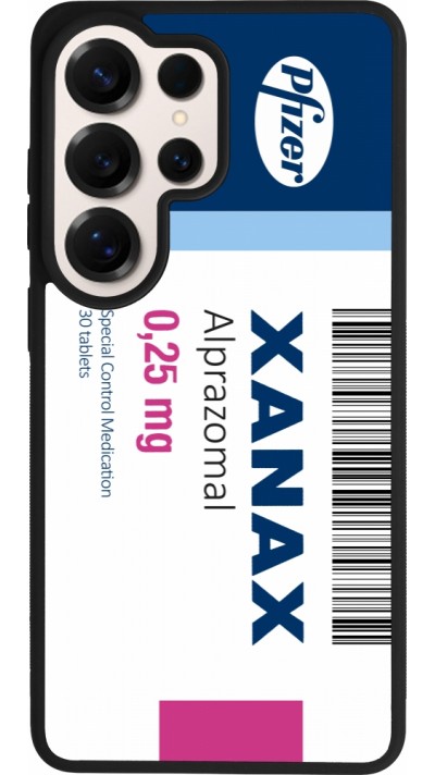 Coque Samsung Galaxy S26 Ultra - Silicone rigide noir Xanax Alprazolam 2025