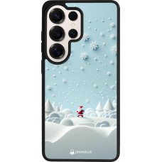 Coque Samsung Galaxy S26 Ultra - Silicone rigide noir Noël 2023 Petit Père Flocon