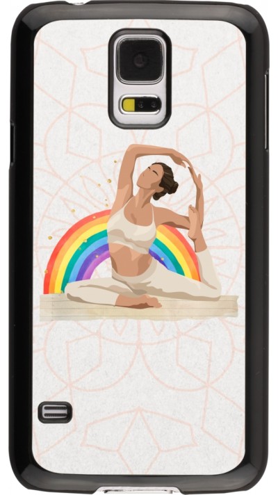 Samsung Galaxy S5 Case Hülle - Spring 23 yoga vibe
