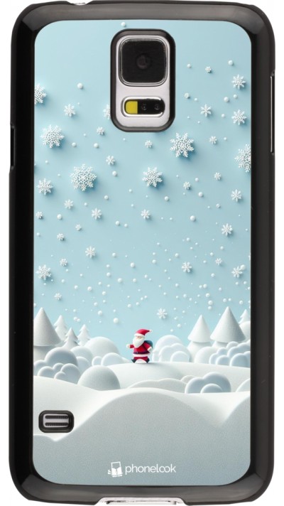 Samsung Galaxy S5 Case Hülle - Weihnachten 2023 Kleiner Vater Schneeflocke