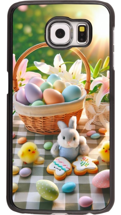 Samsung Galaxy S6 Case Hülle - Ostern 2025 Osterkorb