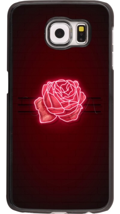 Samsung Galaxy S6 Case Hülle - Spring 23 neon rose