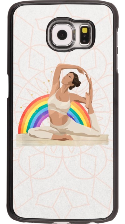 Samsung Galaxy S6 Case Hülle - Spring 23 yoga vibe
