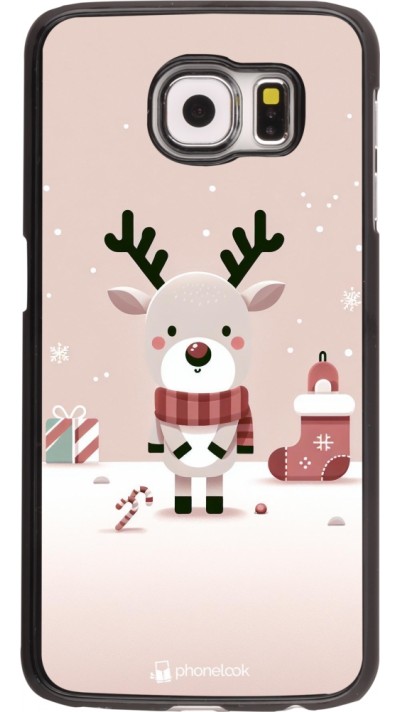 Samsung Galaxy S6 Case Hülle - Weihnachten 2023 Choupinette Rentier