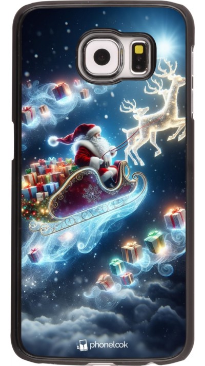 Samsung Galaxy S6 Case Hülle - Weihnachten 2023 Verzauberter Weihnachtsmann