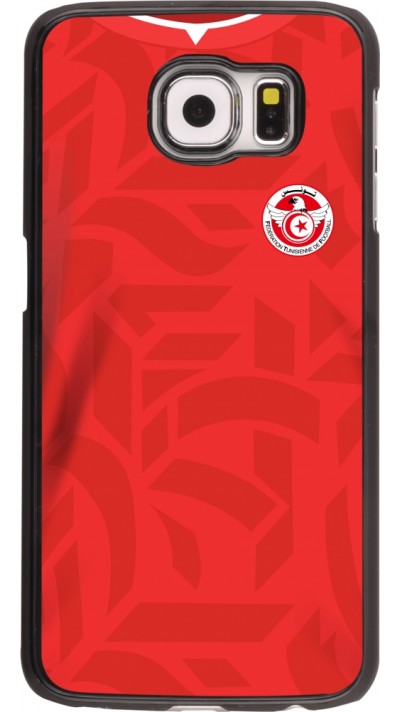 Samsung Galaxy S6 edge Case Hülle - Tunesien 2022 personalisierbares Fussballtrikot