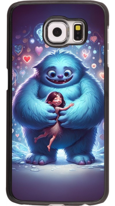 Samsung Galaxy S6 edge Case Hülle - Valentin 2024 Flauschige Liebe