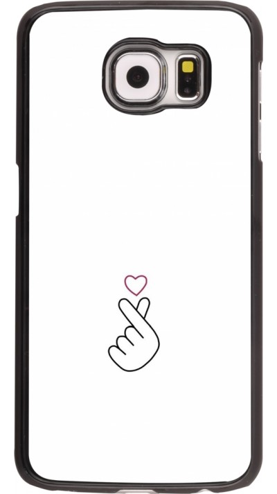 Samsung Galaxy S6 edge Case Hülle - Valentine 2024 heart by Millennials