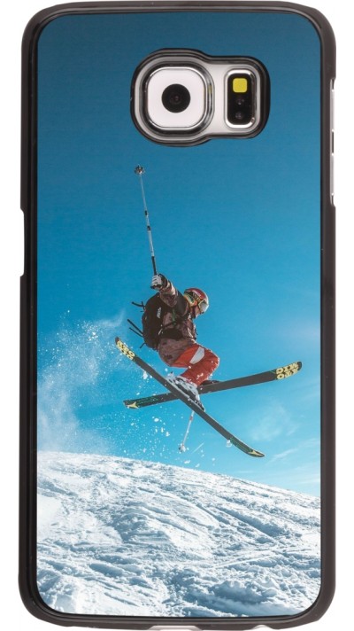 Samsung Galaxy S6 edge Case Hülle - Winter 22 Ski Jump