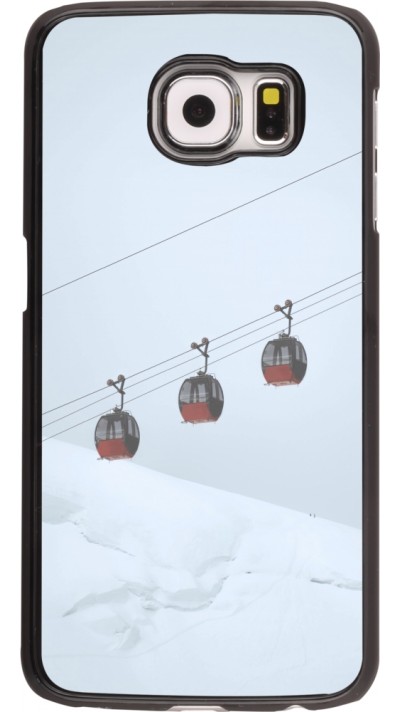 Samsung Galaxy S6 edge Case Hülle - Winter 22 ski lift