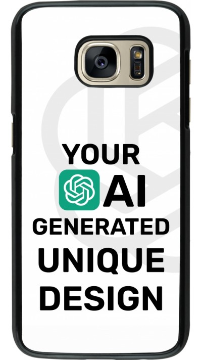 Samsung Galaxy S7 Case Hülle - 100% einzigartig erstellt dank Deiner Kreativität und künstlicher Intelligenz (KI)