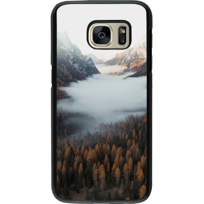 Samsung Galaxy S7 Case Hülle - Autumn 22 forest lanscape