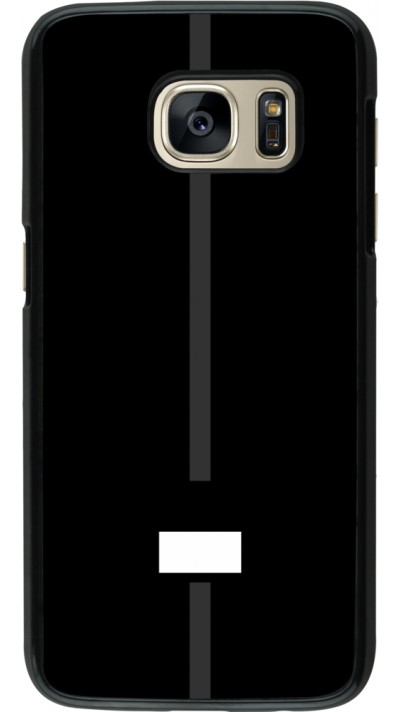 Samsung Galaxy S7 Case Hülle - Kanton FR schwarz