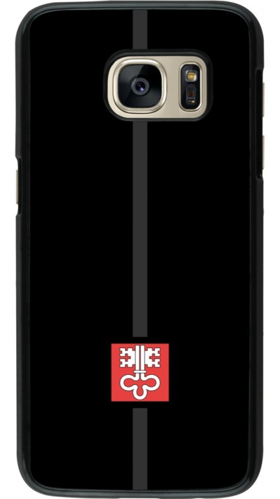 Samsung Galaxy S7 Case Hülle - Kanton NW schwarz