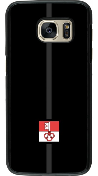 Samsung Galaxy S7 Case Hülle - Kanton OW schwarz