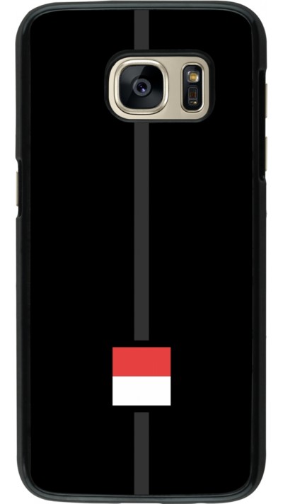 Samsung Galaxy S7 Case Hülle - Kanton SO schwarz