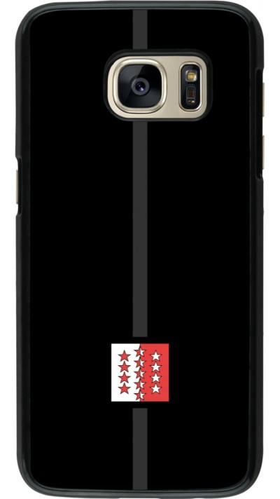 Samsung Galaxy S7 Case Hülle - Kanton VS schwarz