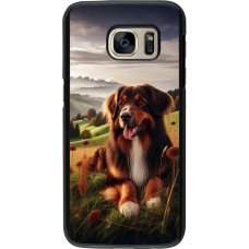 Samsung Galaxy S7 Case Hülle - Hund Land Schweiz