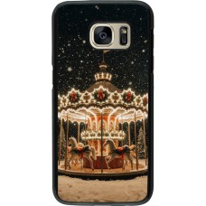 Samsung Galaxy S7 Case Hülle - Christmas 25 Carousel