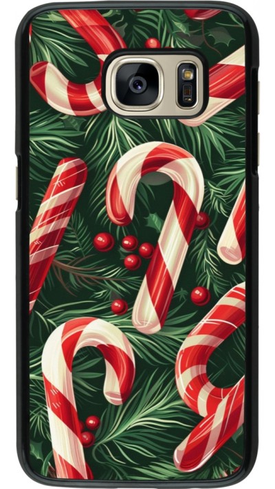 Samsung Galaxy S7 Case Hülle - Christmas 25 Xmas Stick