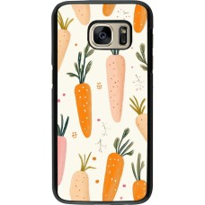 Samsung Galaxy S7 Case Hülle - Easter 2026 Illustration carrots