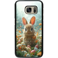 Samsung Galaxy S7 Case Hülle - Easter 2026 Rabbit in the garden