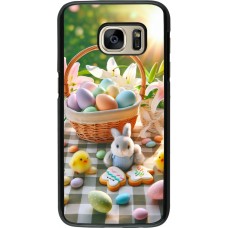 Samsung Galaxy S7 Case Hülle - Ostern 2025 Osterkorb