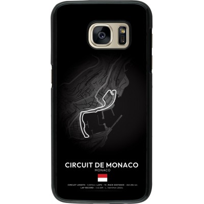 Samsung Galaxy S7 Case Hülle - F1 Track 2025 Monaco